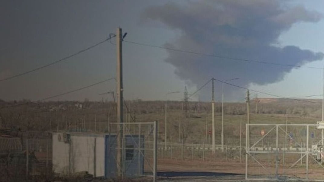 Наслідки атаки на Новошахтинський завод нафтопродуктів у Ростовській області рф Наслідки атаки на Новошахтинський завод нафтопродуктів у Ростовській області рф