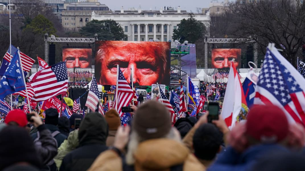 Митинг в поддержку Дональда Трампа, Вашингтон, США, 6 января 2021 года