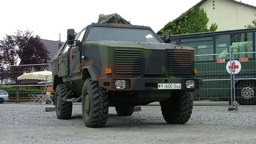 Бронеавтомобіль Dingo, ілюстративне фото