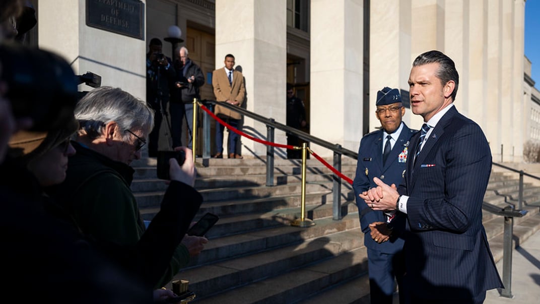 Міністр оборони США Піт Гегсет