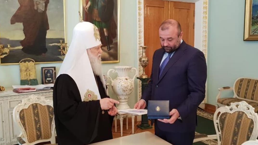 Філарет і Олександр Петровський, 23 квітня 2019 року 