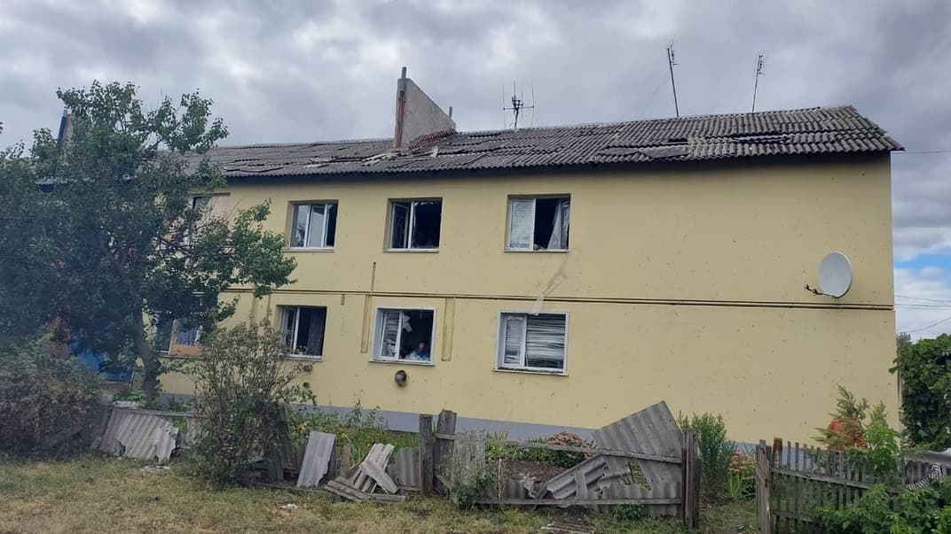 Наслідки російського удару по Печенігах на Харківщині, 6 вересня 2022 року