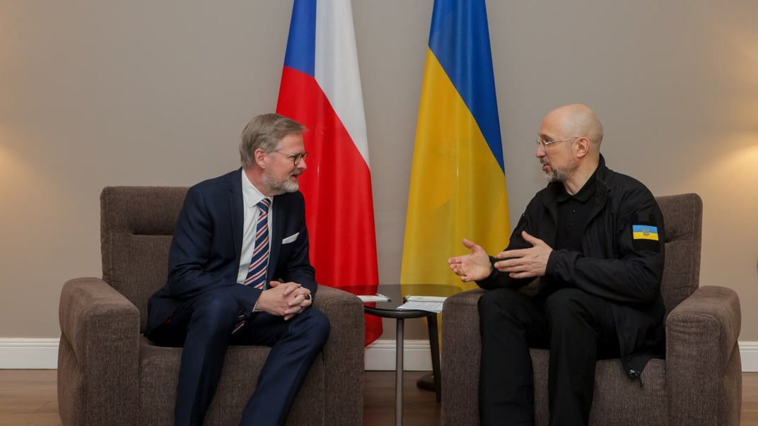 Прем’єр-міністри України та Чехії Денис Шмигаль та Петр Фіала