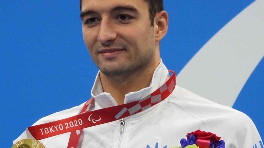 Украинский пловец Максим Крипак