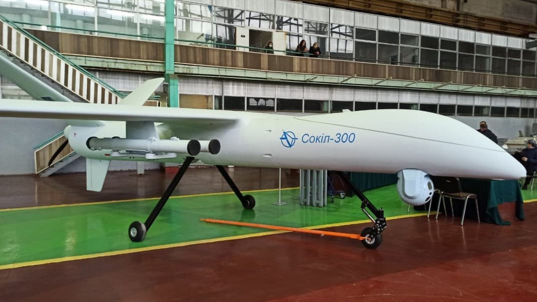 Разведывательно-ударный беспилотник «Сокол-300»