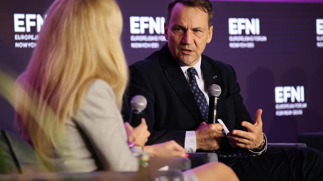 Министр иностранных дел Польши Радослав Сикорский