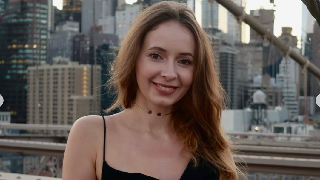 Блогерка та колишня ведуча підсанкційних телеканалів «НАШ» та NewsOne Ангеліна Пичик