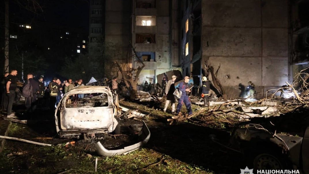 Последствия российского обстрела Харькова, 21 сентября 2024 года