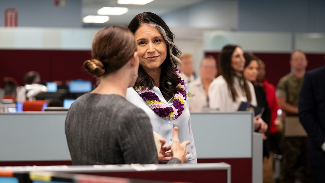 Директорка Національної розвідки США Тулсі Габбард Директорка Національної розвідки США Тулсі Габбард