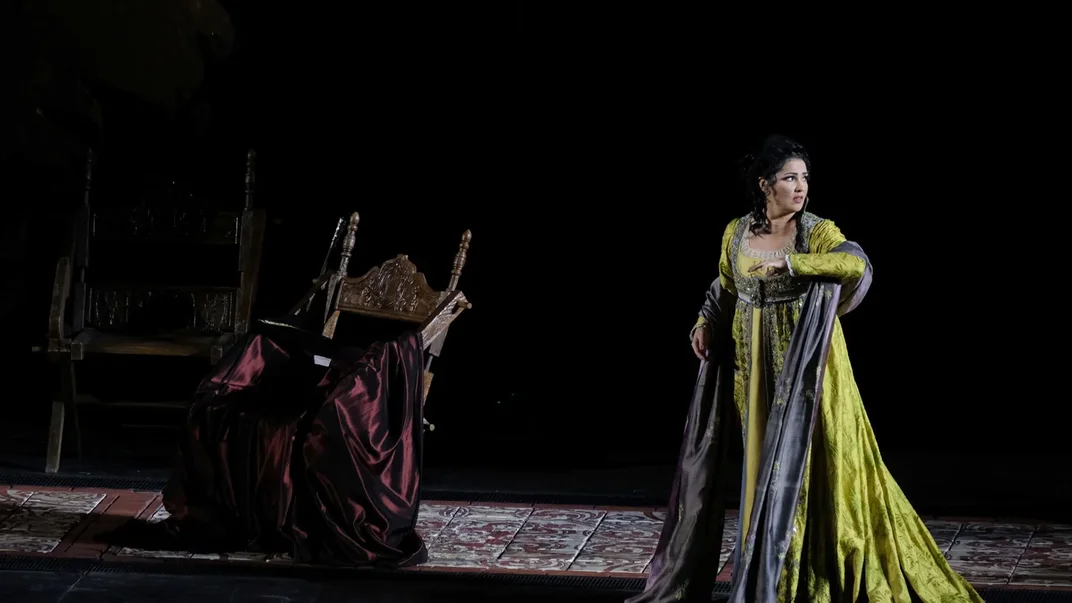 російська оперна співачка Анна Нетребко