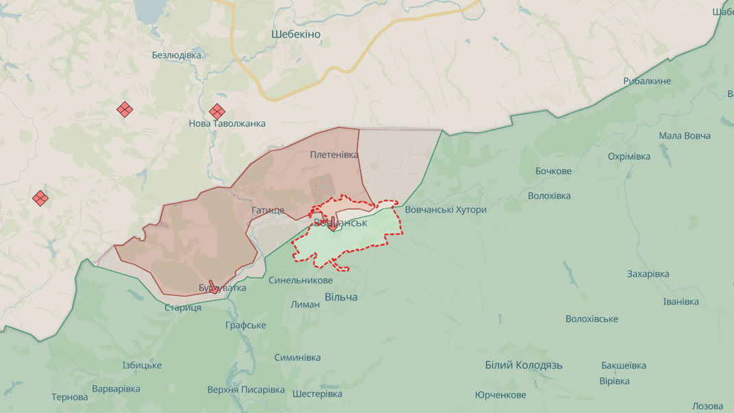 Ситуація у Вовчанську