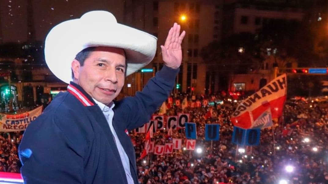 Объявленный президентом Перу Педро Кастильо