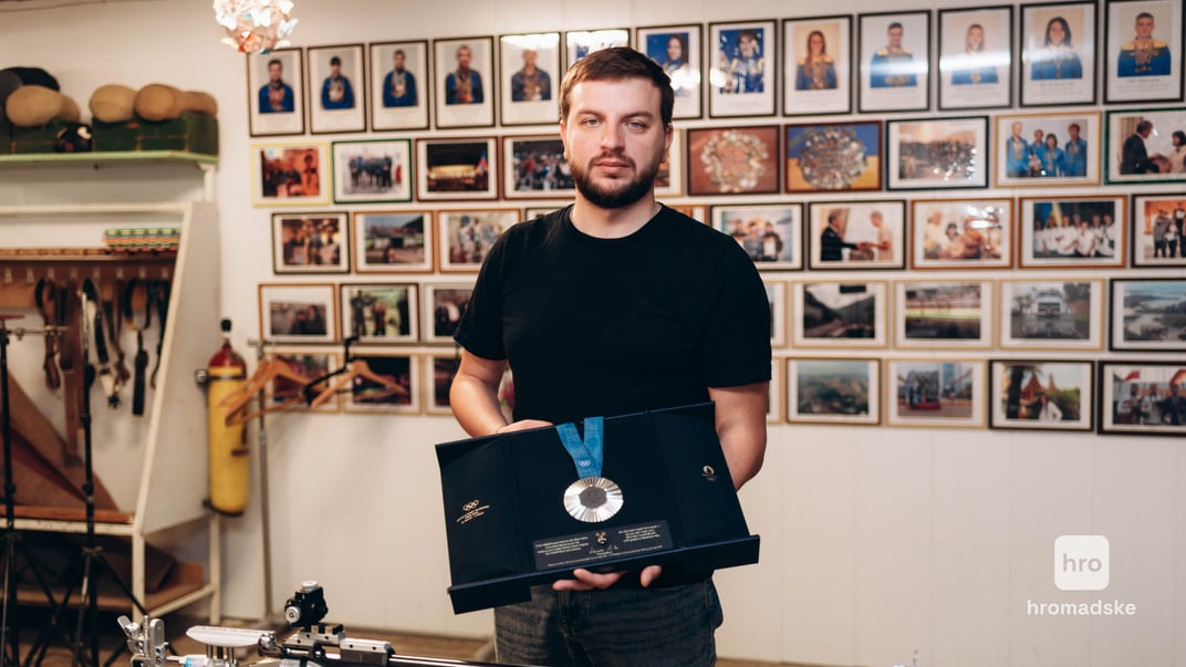 Сергей Кулиш, серебряный призер Олимпиады по спортивной стрельбе