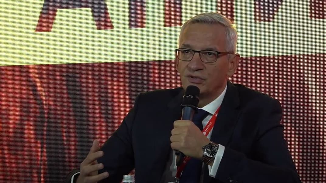 Посол Германии в Украине Мартин Егер на форуме «Формула успеха Украины», 11 ноября 2023 года