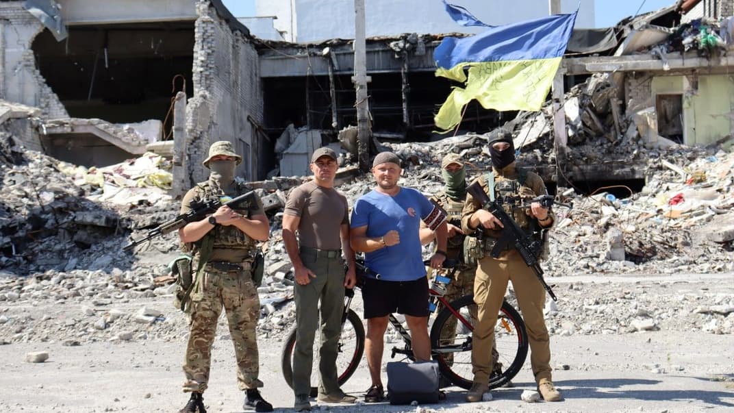 Олександр Коломієць після повернення з поїздки Україною