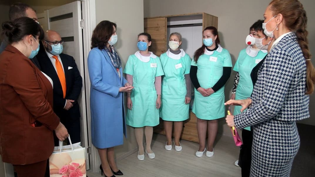 Відкриття першої «кризової кімнати» для жертв домашнього насильства, Київ, 26 травня 2020 року