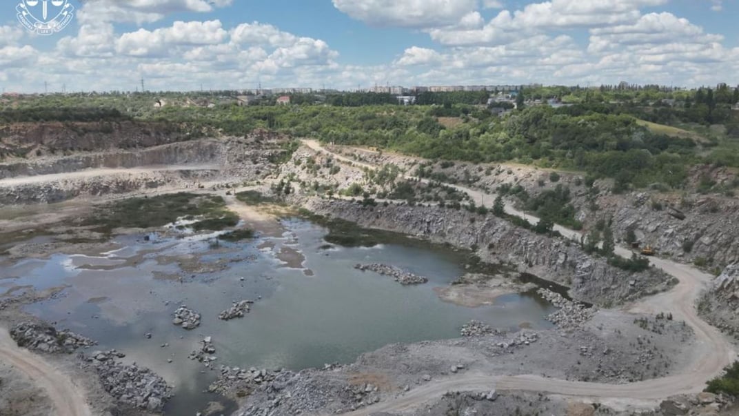 Територія, де могли незаконного видобувати граніт