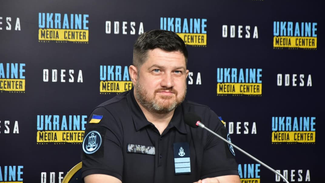 Речник Військово-морських сил ЗСУ Дмитро Плетенчук