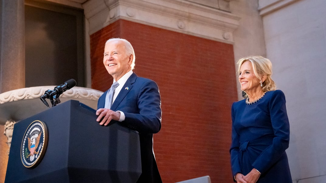 Експрезидент США Джо Байден та колишня перша леді Джилл Байден