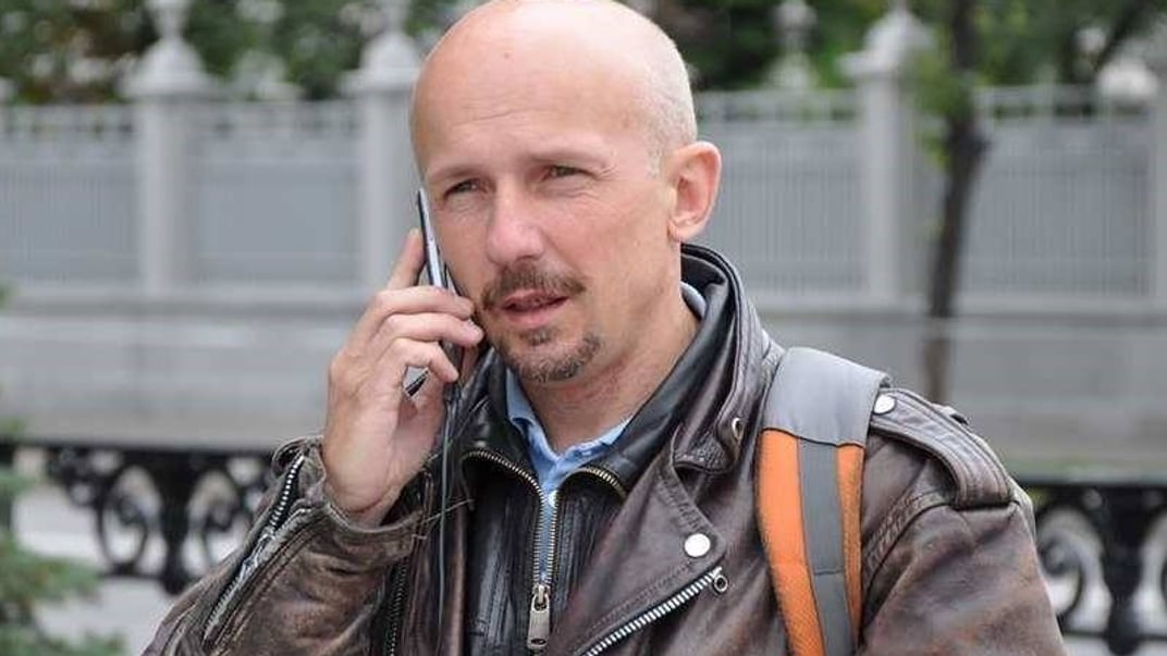 Український журналіст Дмитро Хилюк