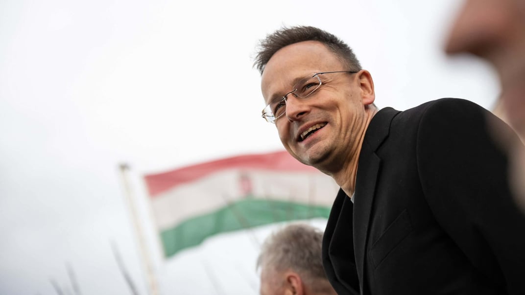 Міністр закордонних справ Угорщини Петер Сіярто Міністр закордонних справ Угорщини Петер Сіярто