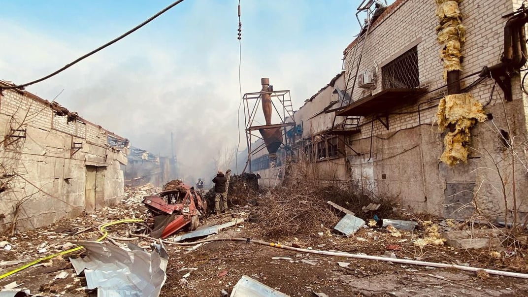 Наслідки російських атак по Краматорську, 6 березня 2025 року