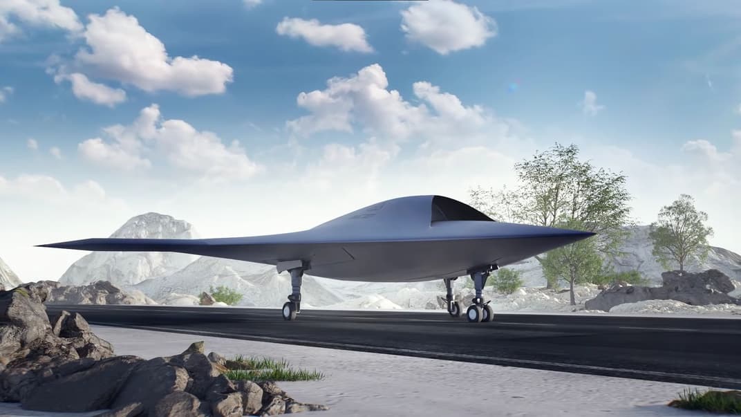 Фрагмент із рекламного відео, на якому зображений безпілотник ACE ONE.