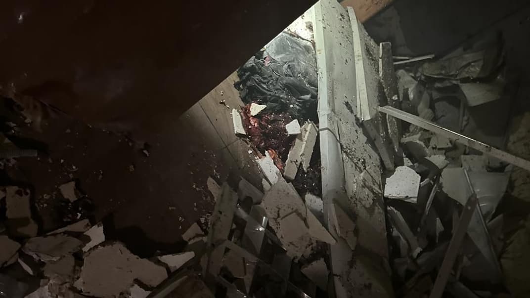 Помещение Шевченковского суда Киева после взрыва 5 июля