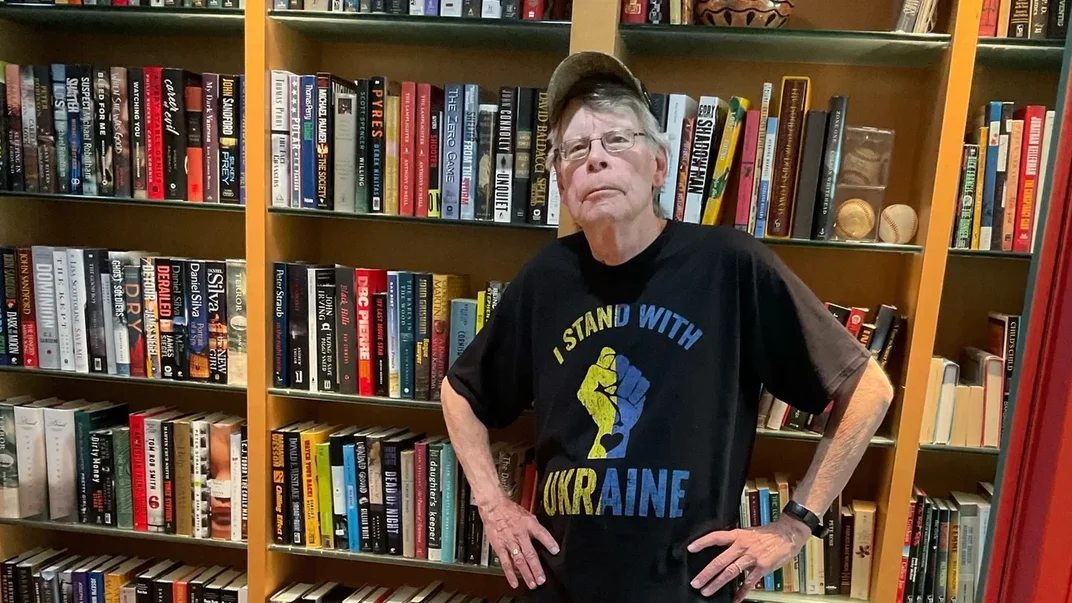 Американский писатель Стивен Кинг