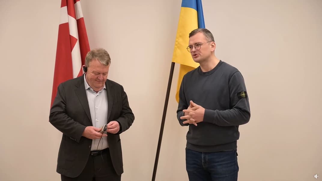 Міністр закордонних справ Данії Ларс Люкке Расмуссен приїхав із візитом до України, 26 січня 2024 року