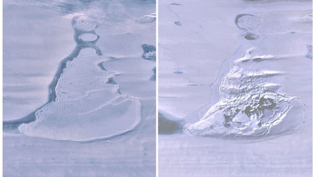 Виявлена втрата великого озера у Східній Антарктиді