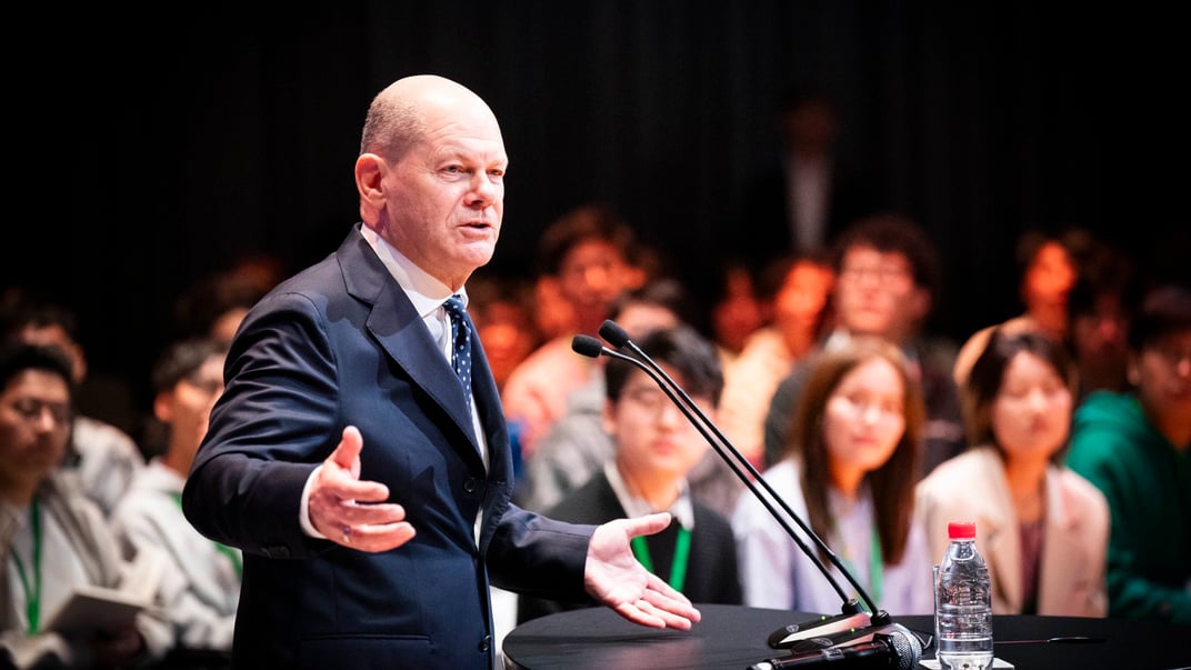 Канцлер Німеччини Олаф Шольц