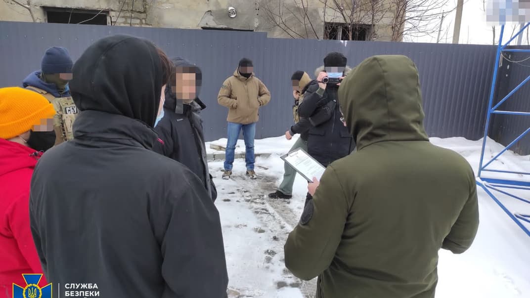 Задержание предполагаемого агента российской военной разведки