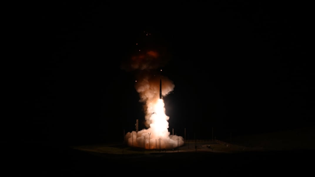 Запуск міжконтинентальної балістичної ракети Minuteman III