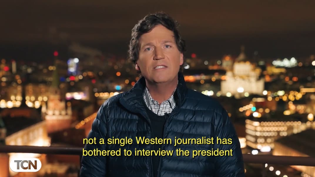 Такер Карлсон у Москві 