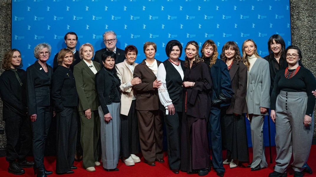 Команда, яка представляла український фільм на міжнародному кінофестивалі