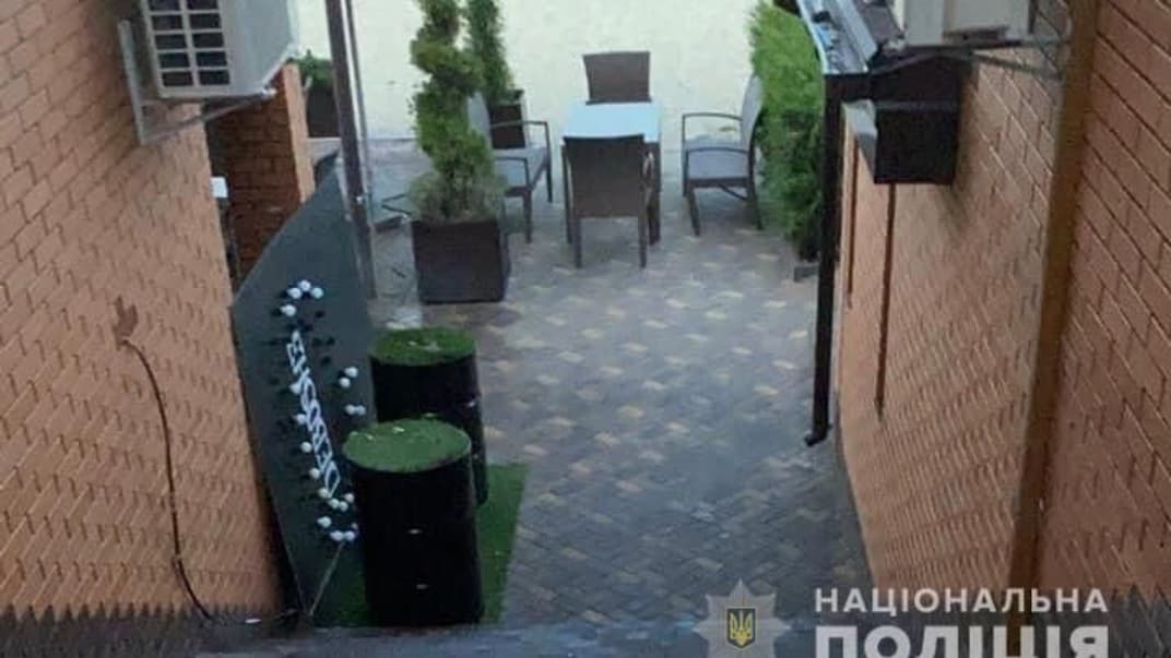 Кафе на Киевщине, где устроили стрельбу 2 сентября 2020 года