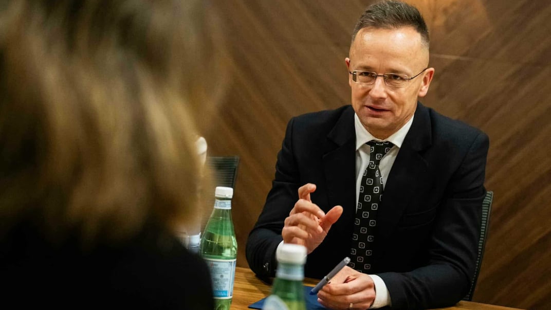 Міністр закордонних справ Угорщини Петер Сіярто