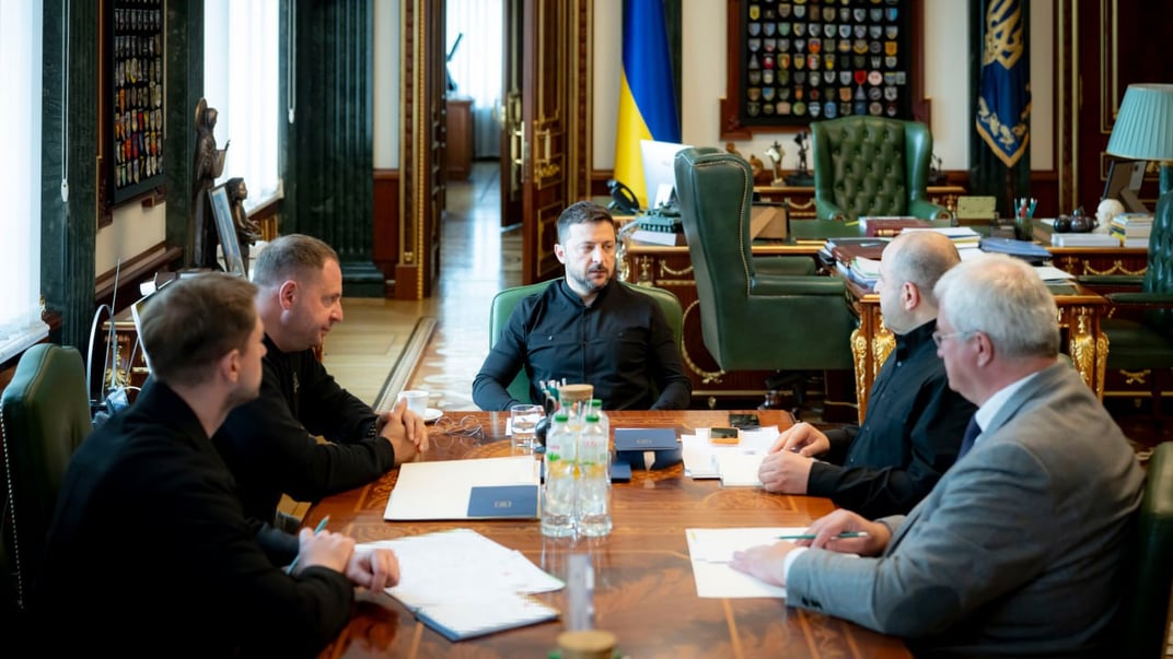 Президент України Володимир Зеленський заслухав доповідь української делегації