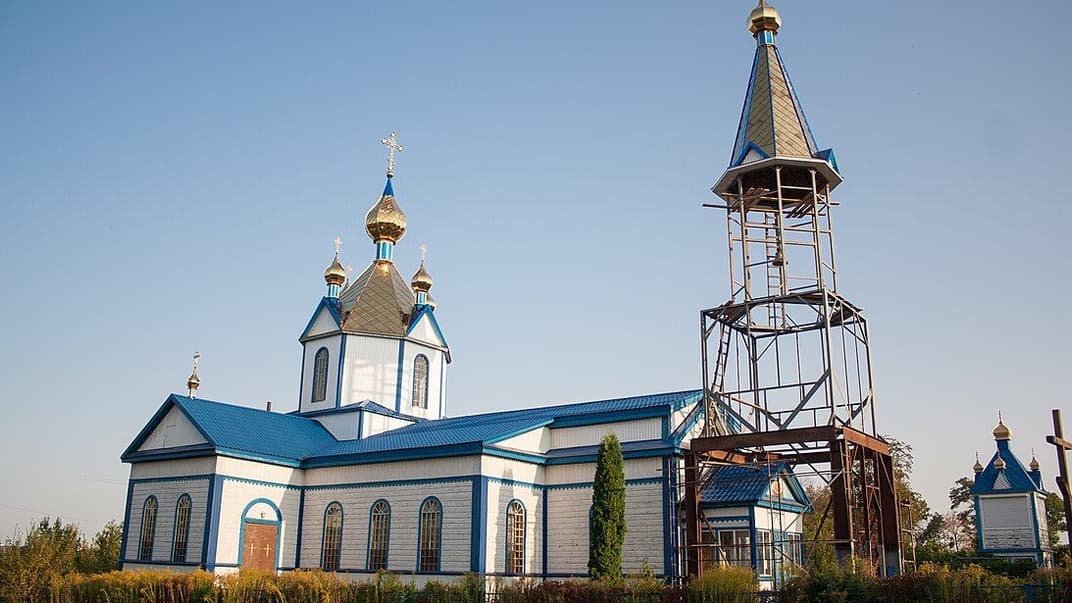 Иллюстративная фотография. Свято-Покровский храм в селе Городецкое Уманского района в 2020 году