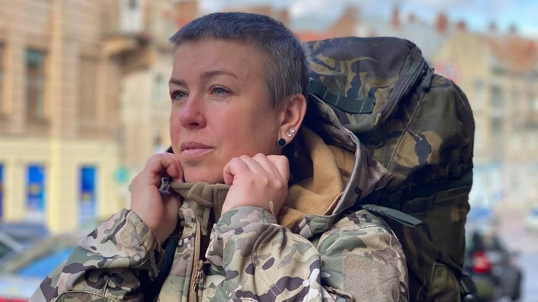 Ветеранка Олена Лубенська