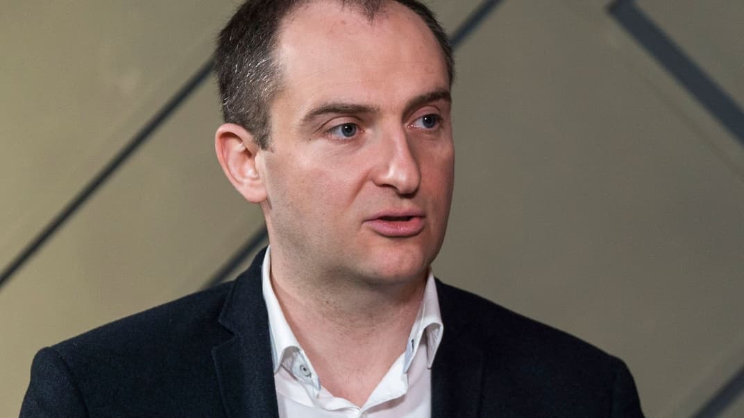 Колишній голова Державної податкової служби Сергій Верланов під час інтерв'ю hromadske, Київ, 17 травня 2020 року