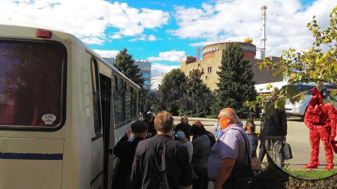 Фейковый персонал на ЗАЭС