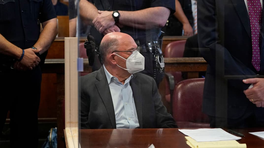 Финансовый директор Trump Organization Ален Вайсельберг в суде Нью-Йорка. 1 июля 2021 года