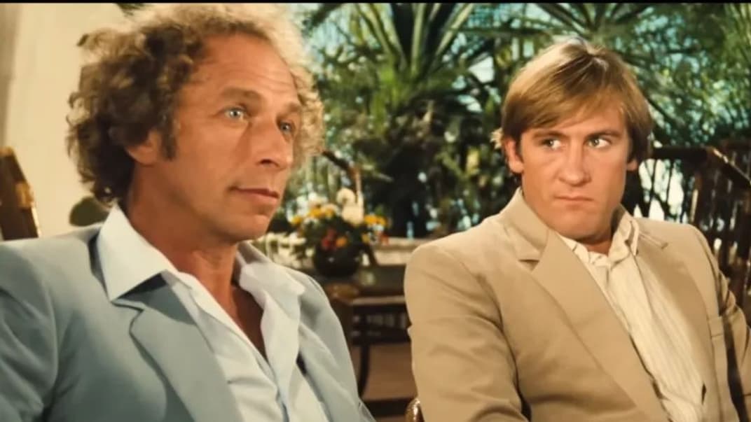 П'єр Рішар (ліворуч) та Жерар Депардьє у фільмі «Невдахи» 1981 року
