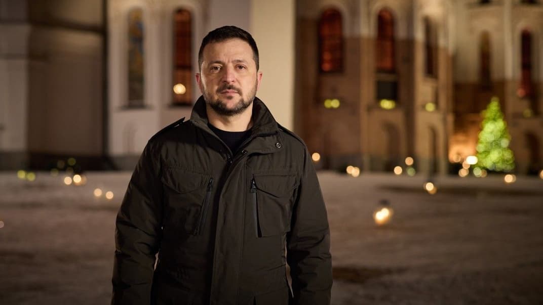 Президент Владимир Зеленский поздравил украинцев с Рождеством, 24 декабря 2023 года