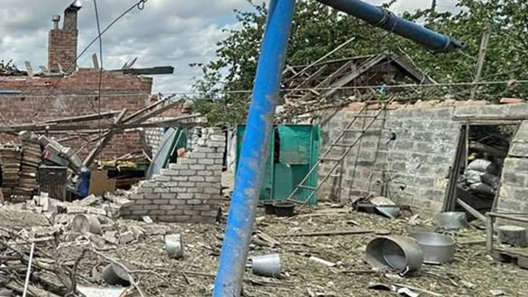 Війська рф обстріляли село Нова Полтавка Краматорського району, 16 червня 2024 року