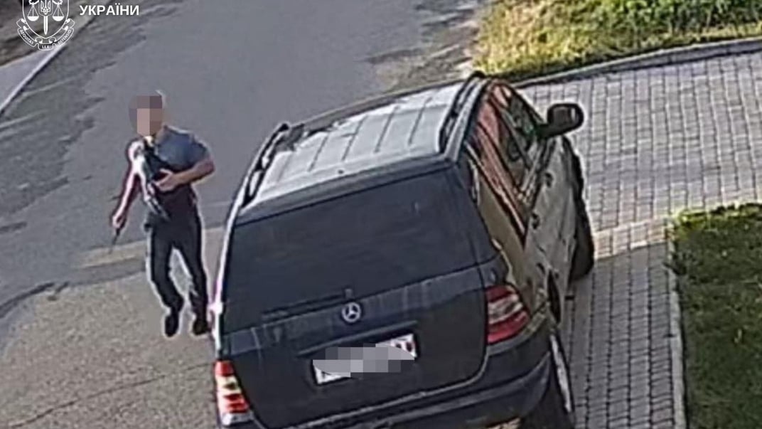 Підозрюваний на камері спостереження