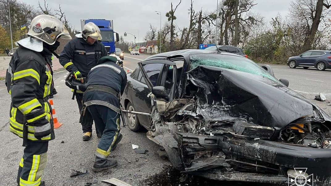 Наслідки ДТП на Вінничинні