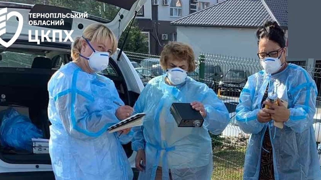 Замеры качества воздуха в разных районах Тернополя